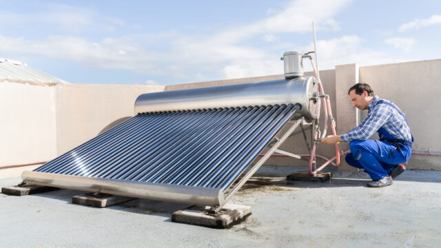 ahorra con un calentador solar, ahorro gas y dinero