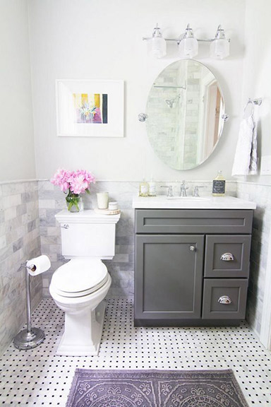 ▷ Decoración de baños pequeños estilo Vintage - HomeCenter Blog