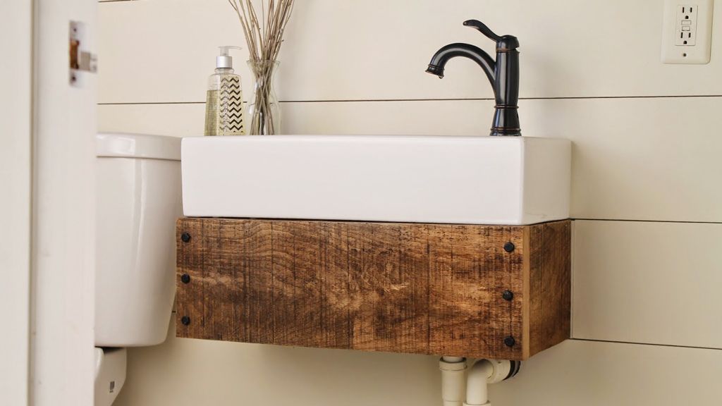 inspiracion en lavabos flotantes