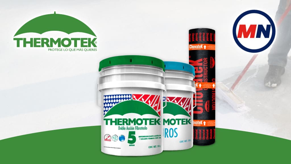 Sabes cómo aplicar un impermeabilizante acrílico Thermotek