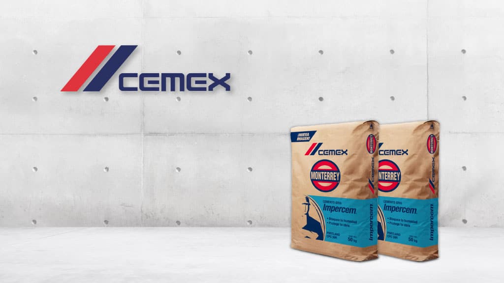 Cemento Cemex Impercem ideal para la protección contra la humedad