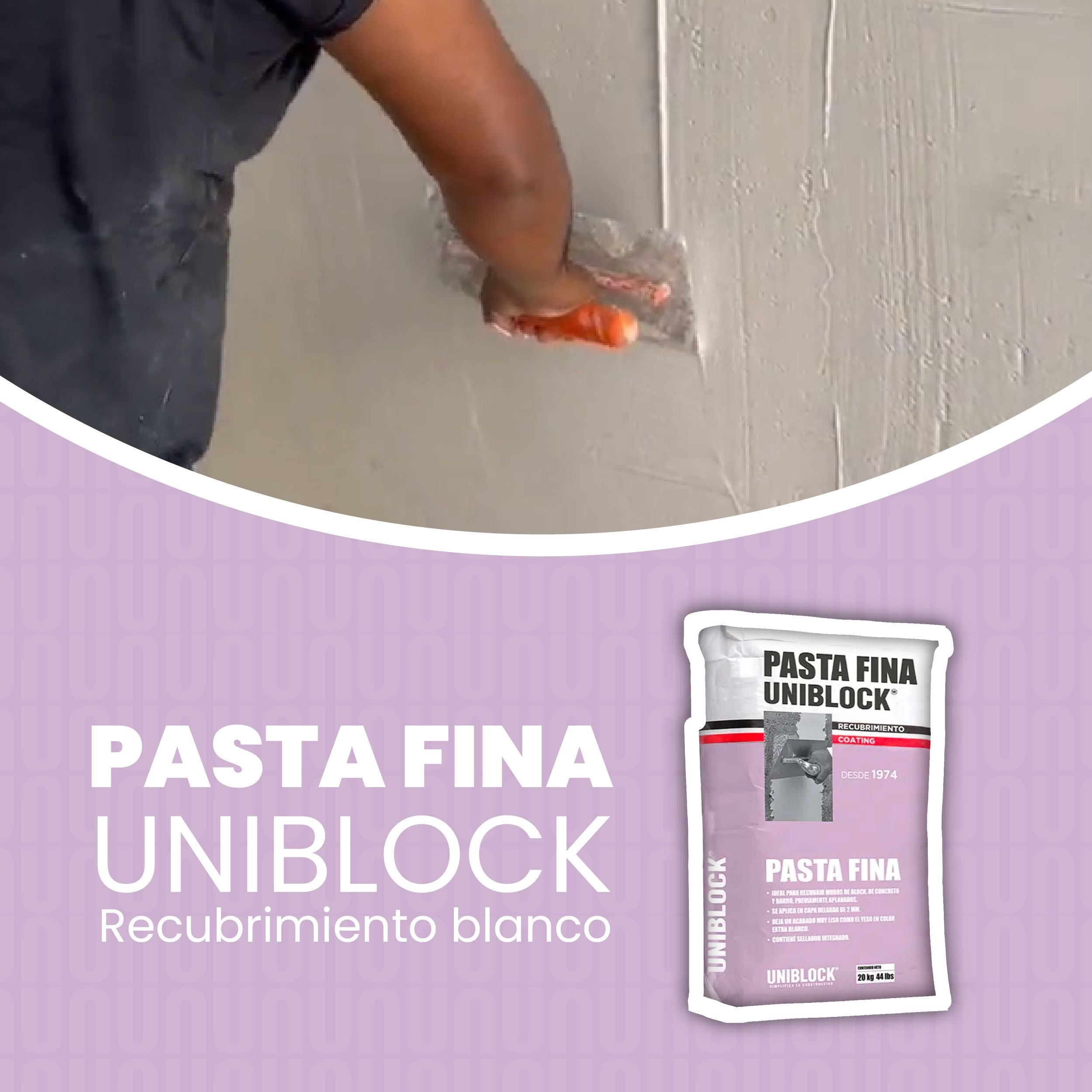 Pasta Fina de Uniblock
