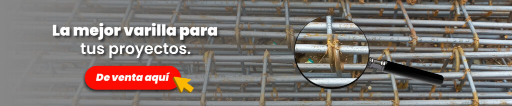 banner de varilla oxidada