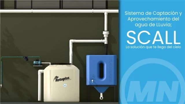 Sistema de aprovechamiento y captación de agua de lluvias; SCALL