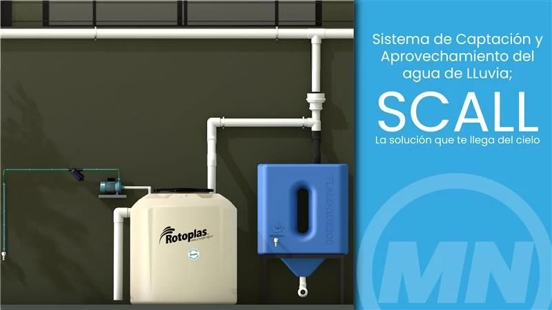 Sistema de aprovechamiento y captación de agua de lluvias; SCALL