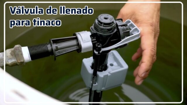 Válvula de llenado para tinaco
