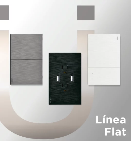 línea Flat de apagadores Lucek