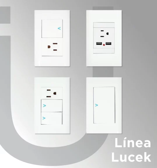 apagadores de luz marca Lucek