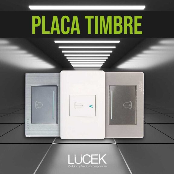 placa para Timbre de marca Lucek