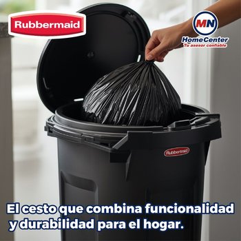 Cesto Plástico 76 litros Negro