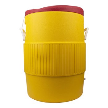 Termo Igloo capacidad 10 galones Amarillo y rojo