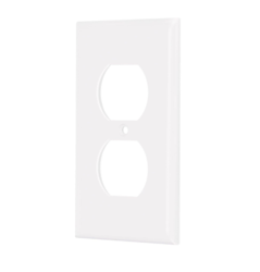 Placa Duplex ABS Blanco PPDO-SB