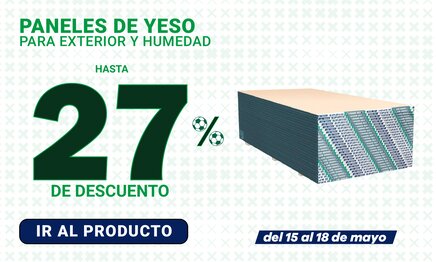 Paneles de yeso