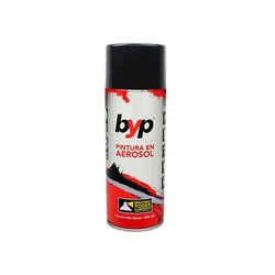 Pintura Aerosol Byp Negro Mate 400 mL