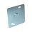 Tapa Cuadrada Galvanizada Reforzada 3 x 3 pulg