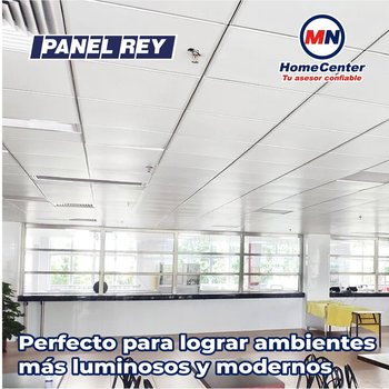 Plafón Yeso Clean Rey 7MM 0.61 X 0.61 M (8 PZA)