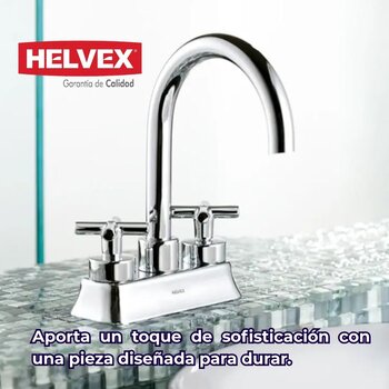 Llave Mezcladora de Lavabo 4 pulg Antares Helvex HM-14