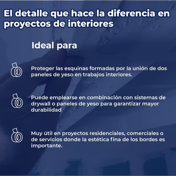 Cinta Esquinera Flexible Metal Papel 30.48 ml