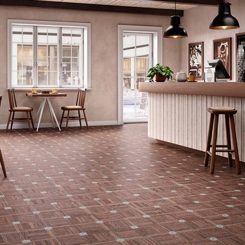 Piso Deco wood roble Vitromex 37X37 cm