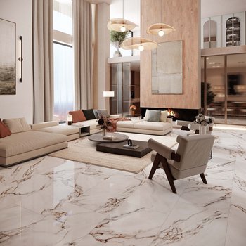 Piso Bianco Magenta Cesantoni 60x120 cm