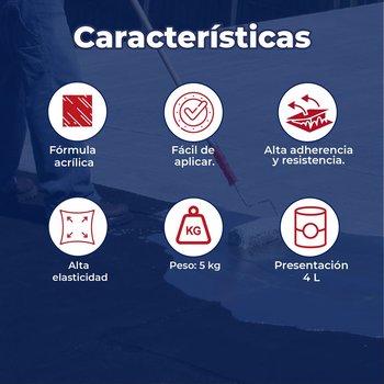 Cemento Acrílico Fester Acriton 4 Lt