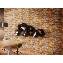 Muro Stonefort Multicolor Daltile 34 x 45 cm