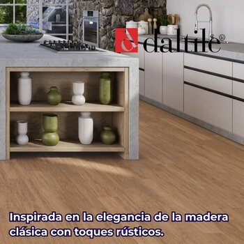 Piso Castaño Galieri Daltile 18X60 1.64 M2 ZGI2