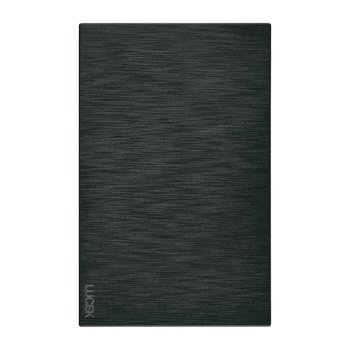 Placa Ciega Lucek Flat Negro
