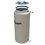 Tinaco vert. beige 1000 lts c/herrajes y filtro 0.85x0.85x1.95