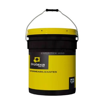 Impermeabilizante Asfáltico Negro Base Agua ASB Protexa 19 Lt