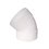 Codo PVC Sanitario 1½ 45 Grados 40 mm