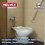 Fluxómetro de Manija Sanitario Helvex 1 L Spud 19 mm 185-19-1