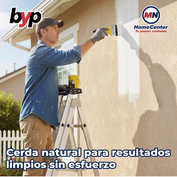 Brocha Byp de cerda natural La Buena 4” pulgadas