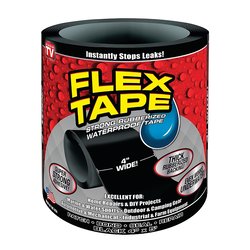 Cinta impermeable flexible negro 10.16 cm x 1.52 m Cinta impermeable flexible negro 10.16 cm x 1.52 m