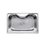 Fregadero Equipado Kele 75 x 48 cm 1 Tarja Empotrar KTS3019A