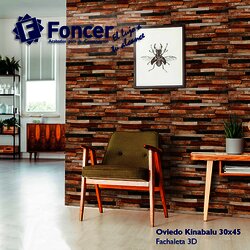 Fachaleta Oviedo Foncer 30 x 45 cm Kinabalu