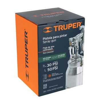Pistola de Succión para Pintar Serie 3000 Truper