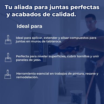 Espátula Acero Inoxidable Panel Rey 12 pulgadas