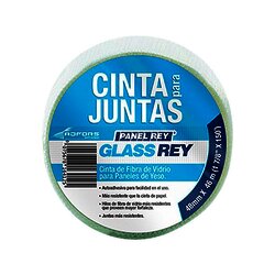 Cinta Fibra Vidrio 7.50 cm 3 x 45 m Blanca