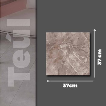 Piso Teúl Gris Daltile Optima 37x37 cm