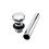 Contra Tipo Hongo para Lavabo con Rebosadero Helvex TH-062