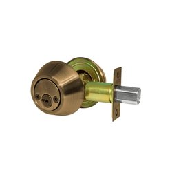 Cerrojo Alta Seguridad Dexter Ll/Ll Latón Antiguo