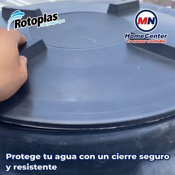 Tapa Para Tinaco Clip Rotoplas Negra