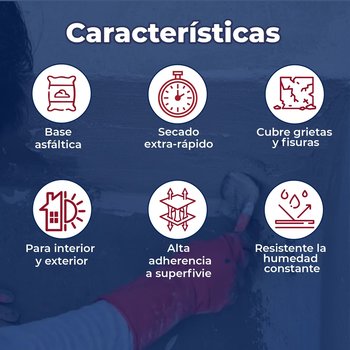 Impermeabilizante cementoso Fester CR66 Gris 35 kgs