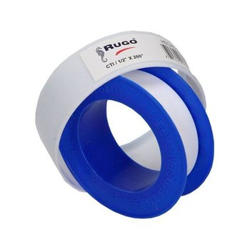 Cinta Teflón 013 mm ½ x 2.60 m Rugo