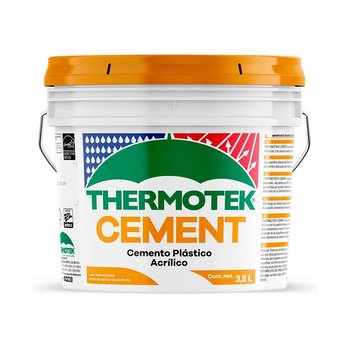 Cemento Acrílico Blanco Thermotek 4 Lt