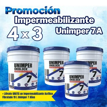 Paquete 4 x 3 Unimper 7A