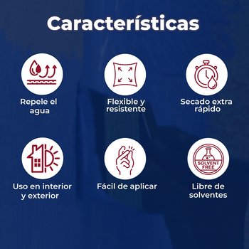 Membrana Impermeable Acrílica Fester CL-52 4L