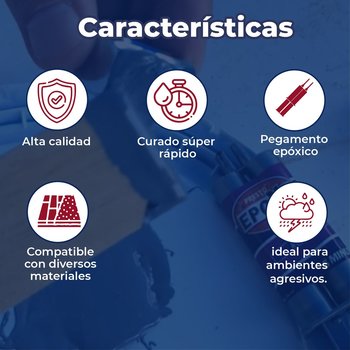 Jeringa Epóxica Presto Acero 24 ml