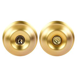 Cerradura Recámara Gamma Laton Satin Cerradura Recámara Gamma Laton Satin